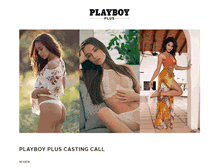 Tablet Screenshot of playboycastings.com